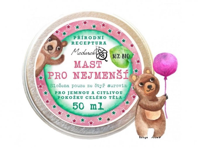 51 1 medarek mast pro nejmensi 50 ml ilustrace