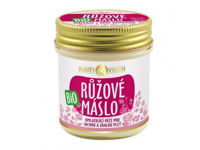 Purity Vision Růžové máslo 120 ml