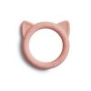 Mushie silikonové hryzátko CAT blush