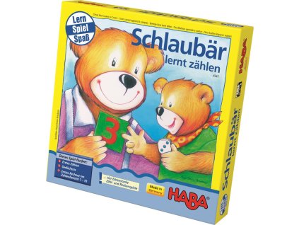 Haba HRA DE Moudrý medvídek - matematika
