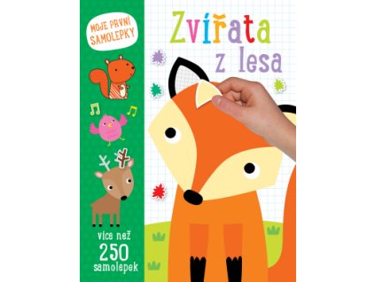 Zvířata z lesa - Moje první samolepky