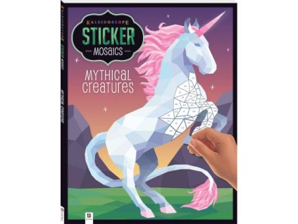 Kaleidoscope Sticker Mosaics: Mythical Creatures 7+