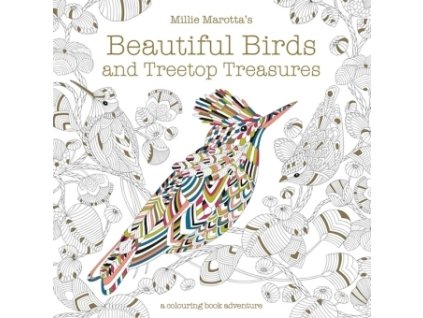 Millie Marotta's Treetop Treasures and Beautiful Birds