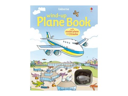 Wind-up plane book