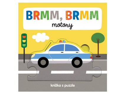 BRMM, BRMM motory Knížka s puzzle