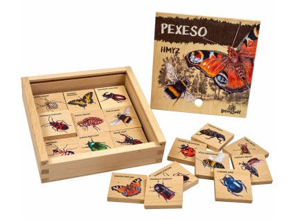 Pexeso Klasické - Z říše hmyzu