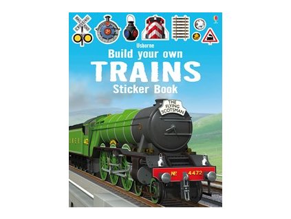trains sticker book