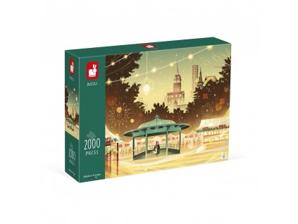 J02519 Janod Puzzle New York v noci 01