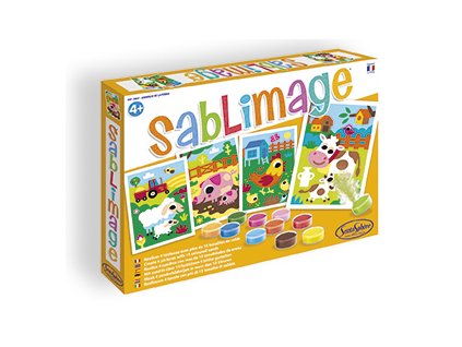 Rāf 8807 SABLIMAGE ANIMAUX DE LA FERME boite BD