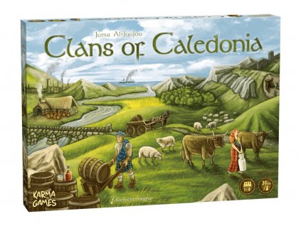 44979 2 clans of caledonia box