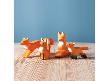 set familie de vulpi fox family set 9770 8 16520970656942