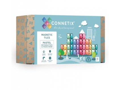 Connetix magnetická stavebnice Rectangle Pastel