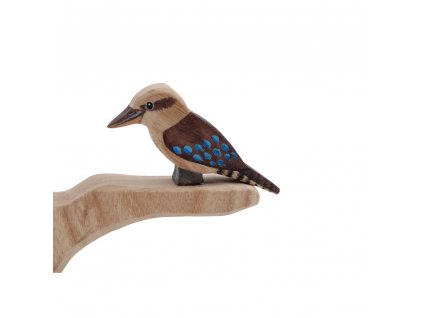 Kookaburra Wooden Bird Figure