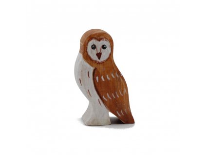 Barn Owl Wooden Bird 1