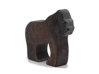 Gorilla Wooden Figure