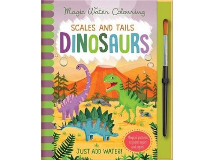 MAGIC WATER COLOURING: Dinosaurs