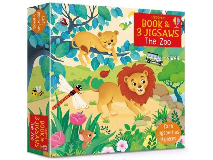 the zoo book and jigsaws