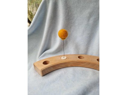 Dekorace do kruhu Balónek jednobarevný