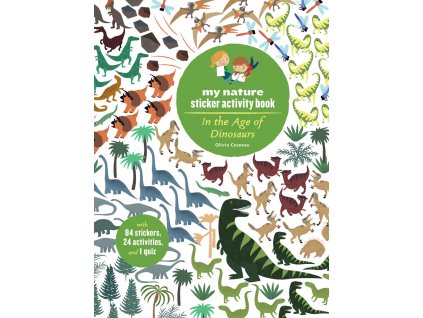 my nature sticker act book Dinosaurs