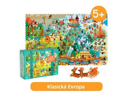 MiDeer Klasická Evropa puzzle 180 ks