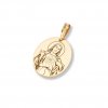 Zlatý oválny medailón Škapuliar 3