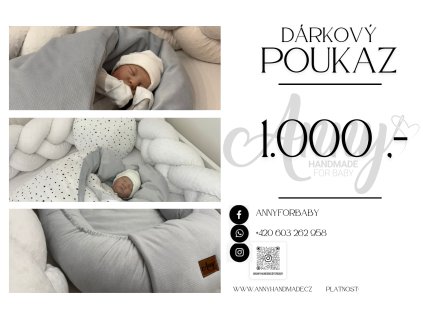 DÁRKOVÝ POUKAZ 1.000,-