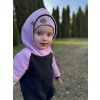 MIKINA " ZÁDA V CAJKU" - LILA