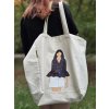 Plátěná taška s potiskem bez podšívky