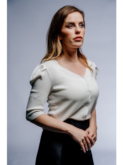 Lehký cardigan s knoflíky