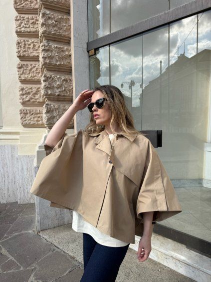 Krátký trenchcoat