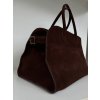 Kožená semišová kabelka CAMEL
