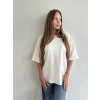 Vysokogramážní oversized tričko