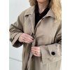 Dlouhý trenchcoat STRAIGHT