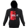 love it kill it block black pullover hoodie 5percent nutrition 1