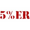 Samolepka 5%ER