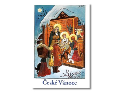 pohladnica ceske vanoce josef lada (9)