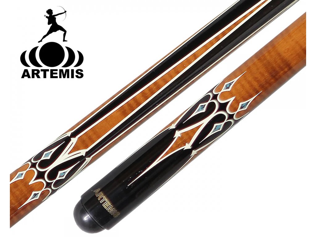 Tágo karambol ARTEMIS Brown Black/White Decal