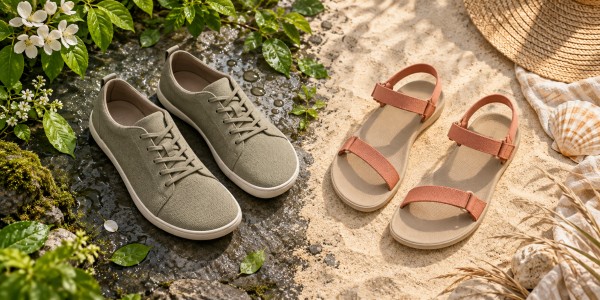 Barfußschuhe im Frühling und Sommer: Auswahl nach Wetter