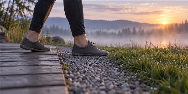 So beginnen Sie schrittweise mit Barfußschuhen