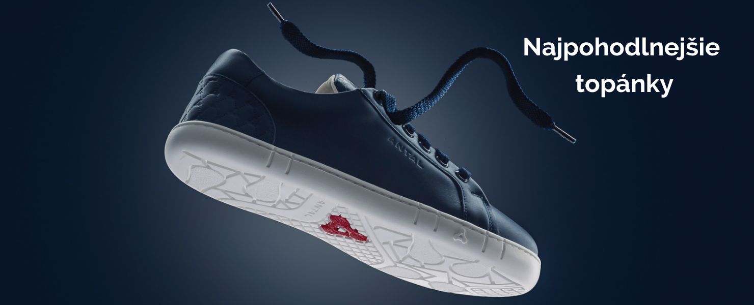 Antal Amada Navy blue - najpohodlnejšie topánky