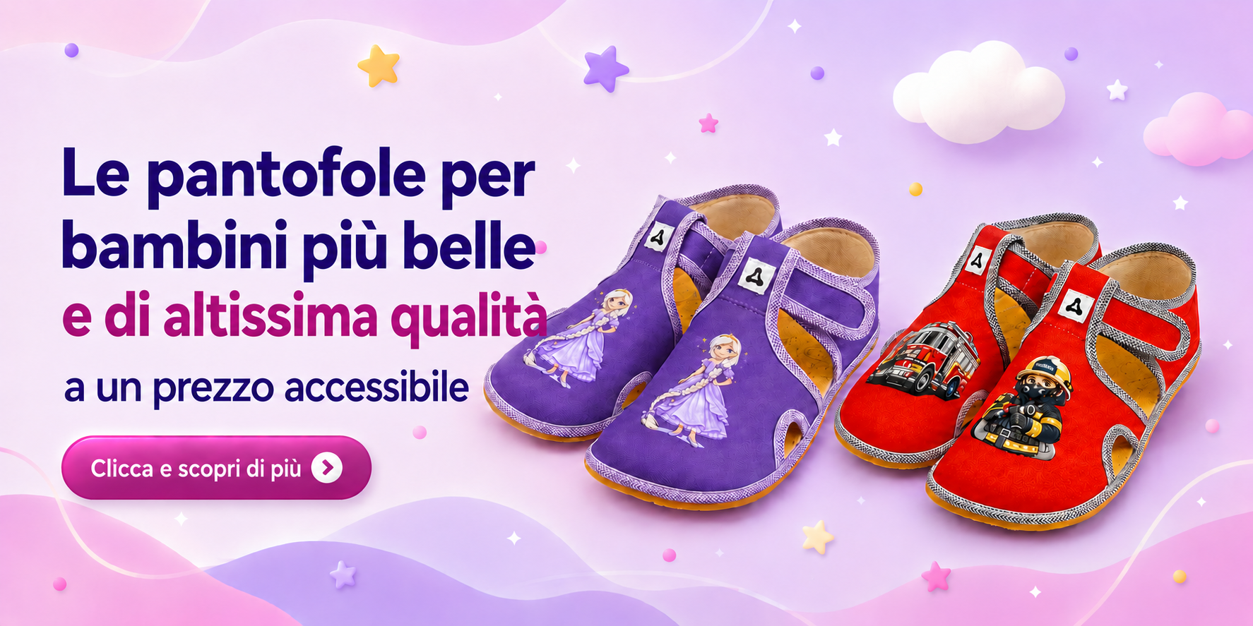 Pantofole ANTAL per bambini – qualità e bellezza a un prezzo accessibile