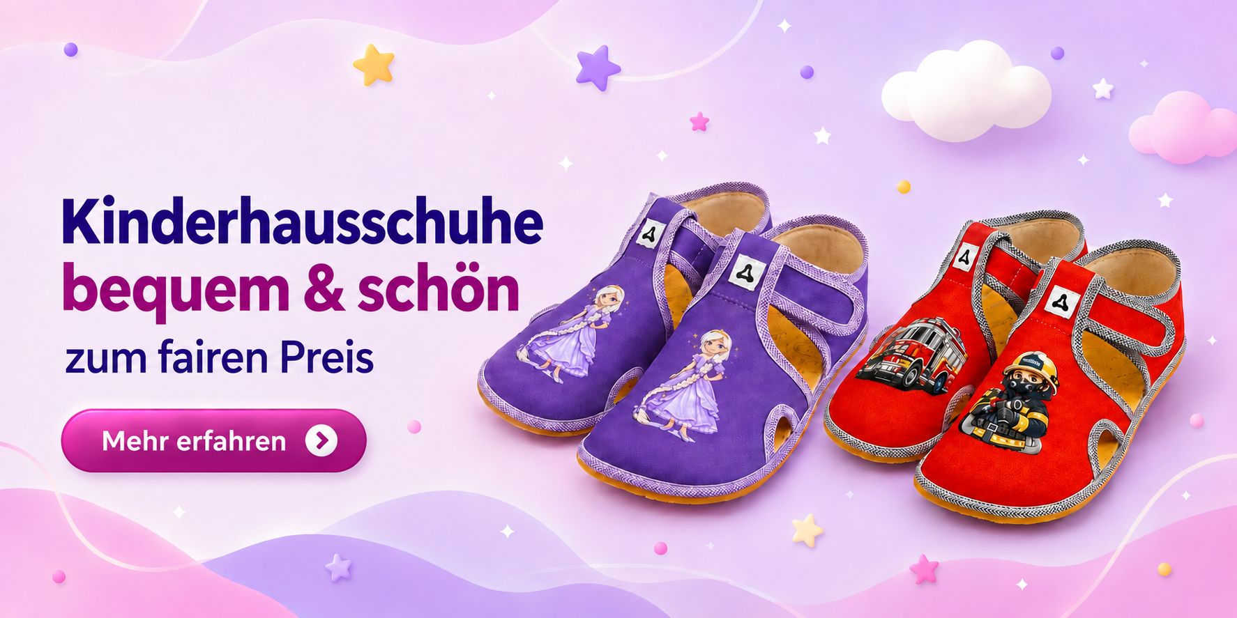 Antal – schöne Kinderhausschuhe