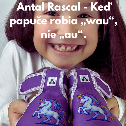 Antal Rascal - detské papuče