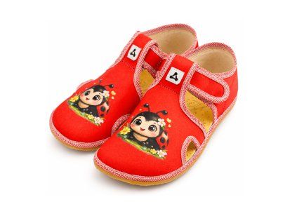 antal rascal kids slipper ladybug