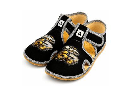 antal rascal kids slipper 67 black