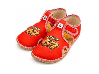 antal rascal kids slippers 67 red
