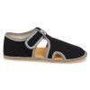 antal rascal Basic Black barefoot detske papuce 1