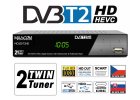 Set-top box DVB-T2, 2 tunery