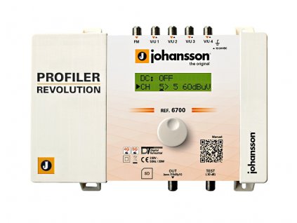 Programovatelný zesilovač Johansson 6700 LTE 700-5G Ready