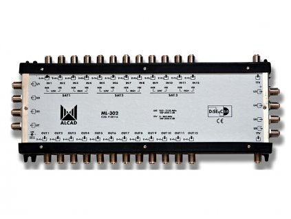 Multipřepínač kaskádový ALCAD ML-302, 13/13, 8 odb.